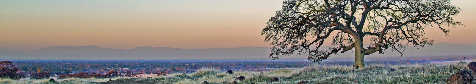 view of chico from upper park